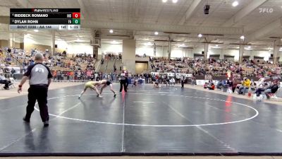 AA 144 lbs Semifinal - Riddeck Romano, Independence High School vs Dylan Rohn, Farragut High School