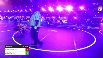 106 lbs 3rd Place - Dominik Thurston, Unattached vs Jordan Guiffre, Beatrice WC