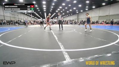 92 lbs Rr Rnd 1 - John Alvarado, Best Trained 12U vs Braden Dykhouse, Funky Singlets 12U