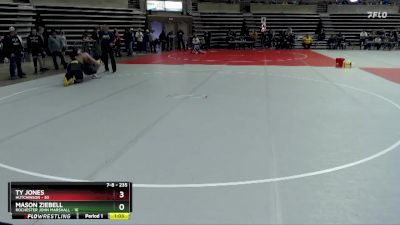 235 lbs Cons. Round 1 - Ty Jones, Hutchinson vs Mason Ziebell, Rochester John Marshall