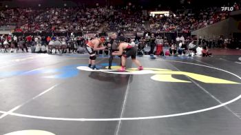 4A 285 lbs Quarterfinal - Caleb Carpenter, Buhl vs Hyrum Mitton, Kimberly