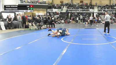 152 lbs Consolation - Nora Demaine, Lake Region vs Rileigh Fagan, Bristol-Plymouth