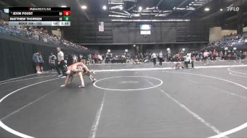 133 lbs Champ. Round 2 - Jevin Foust, Newman vs Matthew Thorsen, High School