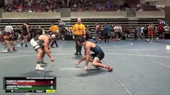 189 Championship Bracket Semifinal - Joseph Muhlstein, Mounds View vs Marco Christiansen, Minnetonka