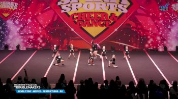 Cheer Infinity Allstars - Troublemakers [2025 L1 Tiny - Novice - Restrictions - D2 Day 1] 2025 Spirit Sports Myrtle Beach Nationals