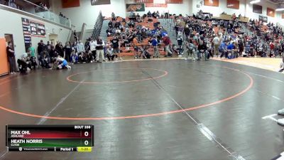 113 lbs Quarterfinal - Heath Norris, Clyde vs Max Ohl, Ashland