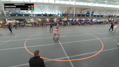 120 lbs Cons. Round 3 - Christopher Diehl, Unattached vs Costa Tuttle, Unattached