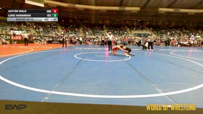 76 lbs Round Of 32 - Jaxysn Walk, Immortal Athletics WC vs Luke Harshman, WTC