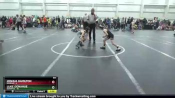 64 lbs Round 6 (8 Team) - Luke Donahue, Donahue vs Joshua Hamilton, Nauman