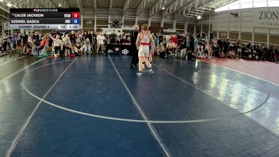144 lbs Champ. Round 2 - Caleb Jackson, Utah vs Ezekiel Gasca, Arizona