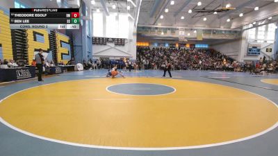 165 lbs Cons. Round 2 - Ben Lee, Sussex Central H S vs Theodore Egolf, Delmar Junior-Senior H S