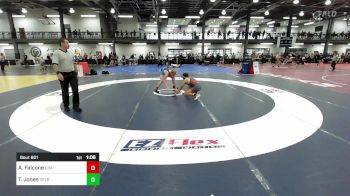 145A lbs 3rd Place - Aj Falcone, Cba- Christian Brothers Academy vs Trevor Jones, Delbarton