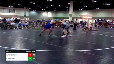 285 lbs Round 5 (6 Team) - Eathan Westfall, Michigan Blue vs Bryce Wheatley, Ohio Titan Gold