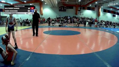 75/80 Round 1 - Dillynger Harris, Appomattox vs Kane Houchins, Richmond Wrestling Club
