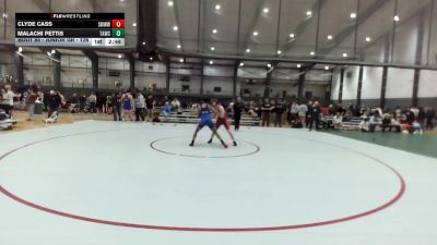 Junior GR - 126 lbs Cons. Round 2 - Clyde Cass, South West Washington Wrestling Club vs Malachi Pettis, Team Aggression Wrestling Club