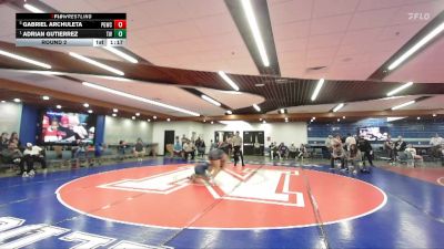 150-157 lbs Round 2 - Adrian Gutierrez, TW Wrestling vs Gabriel Archuleta, Pocatello Grapplers Wrestling Club