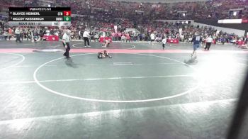 51 lbs Cons. Round 3 - Blayce Heimerl, Whitelaw Warrior`s vs McCoy Kessenich, Gold Medal Wrestling Club