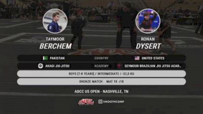 Taymoor Berchem vs Ronan Dysert 2026 ADCC Nashville Open