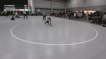 100 lbs Champ. Rd Of 64 - Eli Thompson, Nebraska vs Keian Linnell, Stallions Wrestling Club