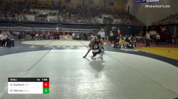 195 lbs Quarterfinal - Dustin Radford, Archbishop Spalding vs Parker Warner, Mount Saint Joseph