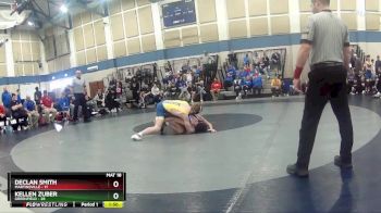 126 lbs Placement (16 Team) - Declan Smith, Martinsville vs Kellen Zuber, Greenfield