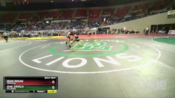 5A-132 lbs Champ. Round 1 - Sean Regas, Thurston vs Izak Zavala, Hillsboro