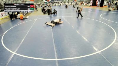 Junior Boys - 150 lbs 3rd Place Match - Jason Worthley, Sanderson Wrestling Academy vs Gus Cardinal, Arizona