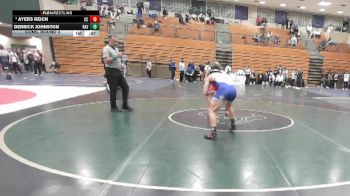150 lbs Cons. Round 3 - Derrick Johnston, Ramona vs Ayers Reich, Cathedral Catholic