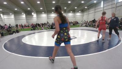 110 lbs Kyrsten Yadlosky, New York vs Charley Courville, Louisiana