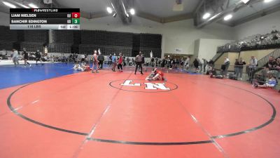 116 lbs Final - Liam Nielsen, Georgia United MS vs Sanchir Edington, Kraken Revival