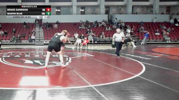 285 lbs Consi Of 16 #2 - Drake Garrison, VMI vs Mason Blue, Gardner-Webb - UNATT