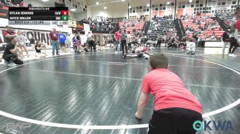112 lbs Round Of 16 - Rylan Jenkins, Fort Gibson Youth Wrestling vs Jayce Miller, Bartlesville Wrestling Club