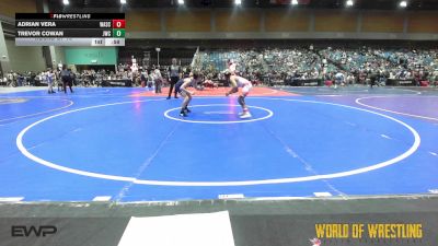 108 lbs Round Of 16 - Adrian Vera, Wasco Wrestling vs Trevor Cowan, JWC