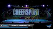 CheerForce San Diego - CheerForce Envy [2020 Senior Small 4.2 Day 2] 2020 CHEERSPORT National Cheerleading Championship