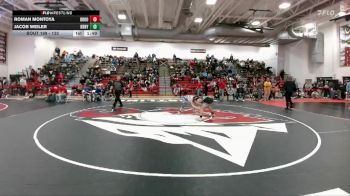 132 lbs Champ. Round 2 - Jacob Weiler, Kearney vs Roman Montoya, Broomfield