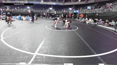 122 lbs Rr Rnd 3 - Kaylyn Harrill, Nebraska Wrestling Academy vs Journey Clevenger, Missouri Outlaws