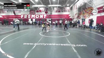 115 lbs Prelim - Aaliya Saifudeen, Milpitas vs Zoey Rueckheim, Los Banos