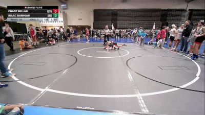 97 lbs Rr Rnd 4 - Chase Millan, Revolution Wrestling Club vs Isaac Barikian, Kingsway MS