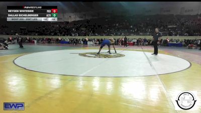 Consi Of 8 #1 - Heyden Whiteside, Piedmont vs Dallas Eichelberger, Altus JH