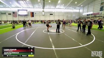 190 lbs Semifinal - Gavin Blondeaux, Green Valley vs Caden Fowler, Spanish Springs