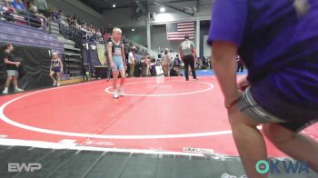 70 lbs Rr Rnd 1 - Clayton Merrell, Mannford Pirate Youth Wrestling vs Rhett McCartney, Kiefer Youth Wrestling Club