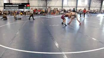 Elite 197 lbs Quarterfinal - Matthew Marcum, Upper Iowa vs Ethan Winkelman, Augsburg College