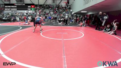 150 lbs Rr Rnd 1 - Jolynn Prock, Sperry Wrestling Club vs Ripley Harris, Team Tulsa Wrestling Club