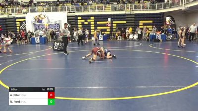 80 lbs Final - Aj Pifer, Young Guns vs Noah Ford, Shaler Area