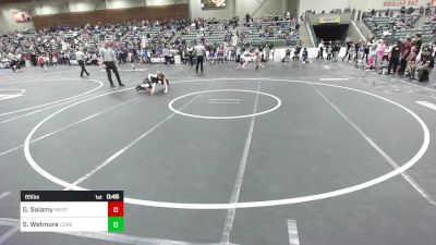 85 lbs Consi Of 8 #2 - Grey Salamy, West Valley Junior Eagles vs Sampson Wetmore, Core Wrestling