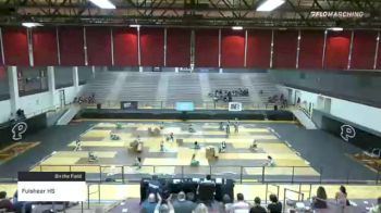Fulshear HS at 2021 TCGC Color Guard Area Finale - South