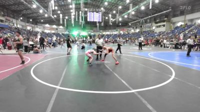 82 lbs Round Of 16 - Casen Becker, Black Fox Wr Acd vs Casen Todd, St. Francis WC