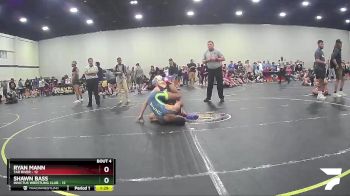 138 lbs Round 2 (4 Team) - Ryan Mann, Tar River vs Shawn Bass, Invictus Wrestling Club