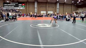 140 lbs Champ. Round 3 - Danica Ballard, Smithville vs Aida Appenfeller, Kearney