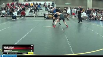 101 lbs Placement Matches (16 Team) - Erin Hikiji, University Of Providence vs Jolie Lucas, Texas Wesleyan